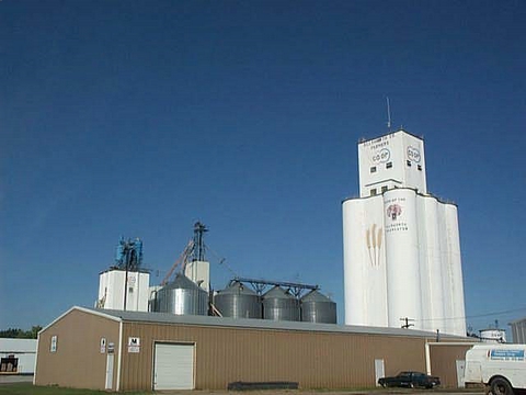 Ellsworth grain elevator