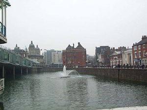 Quay at Hull, England