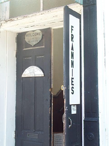 Frannie's Door, Yates Center, Kansas.