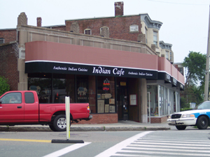Indian Cafe, Brookline, Massachusetts.