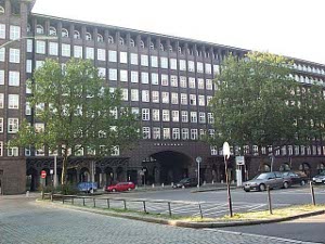 At least two blocks long, the eight-story Chilihaus is a Hamburg landmark