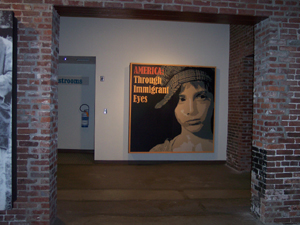 The museum is located in an old brick factory; the entrance poster depicts
an early twentieth century child laborer