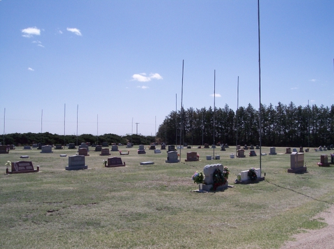 Benkelman Cemetery Flagpoles
