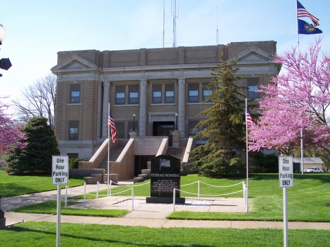 Typical Nebraska courthouse