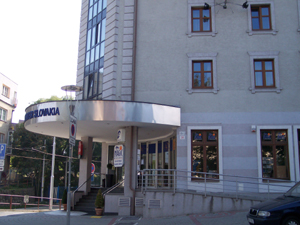 Our hotel in Bratislava, the Ibis Bratislava Centrum