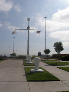 Mast from U.S.S. Oakland