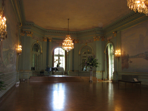 The grand ballroom