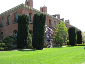The lawn and house at Filoli