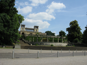 The Orangerie from the park