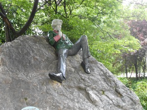 Oscar Wilde in Merrion Square Park