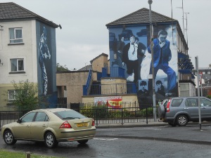 Mural in Derry