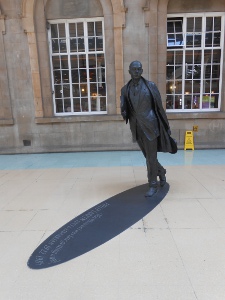Statue of Philip Larkin