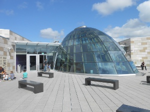 rooftop space, Liverpool library