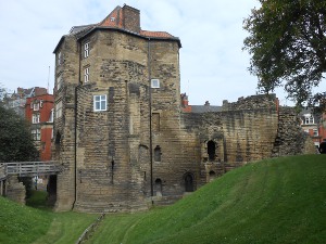 The Black Gate near the castle