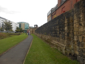 Part of Newcastle's wall